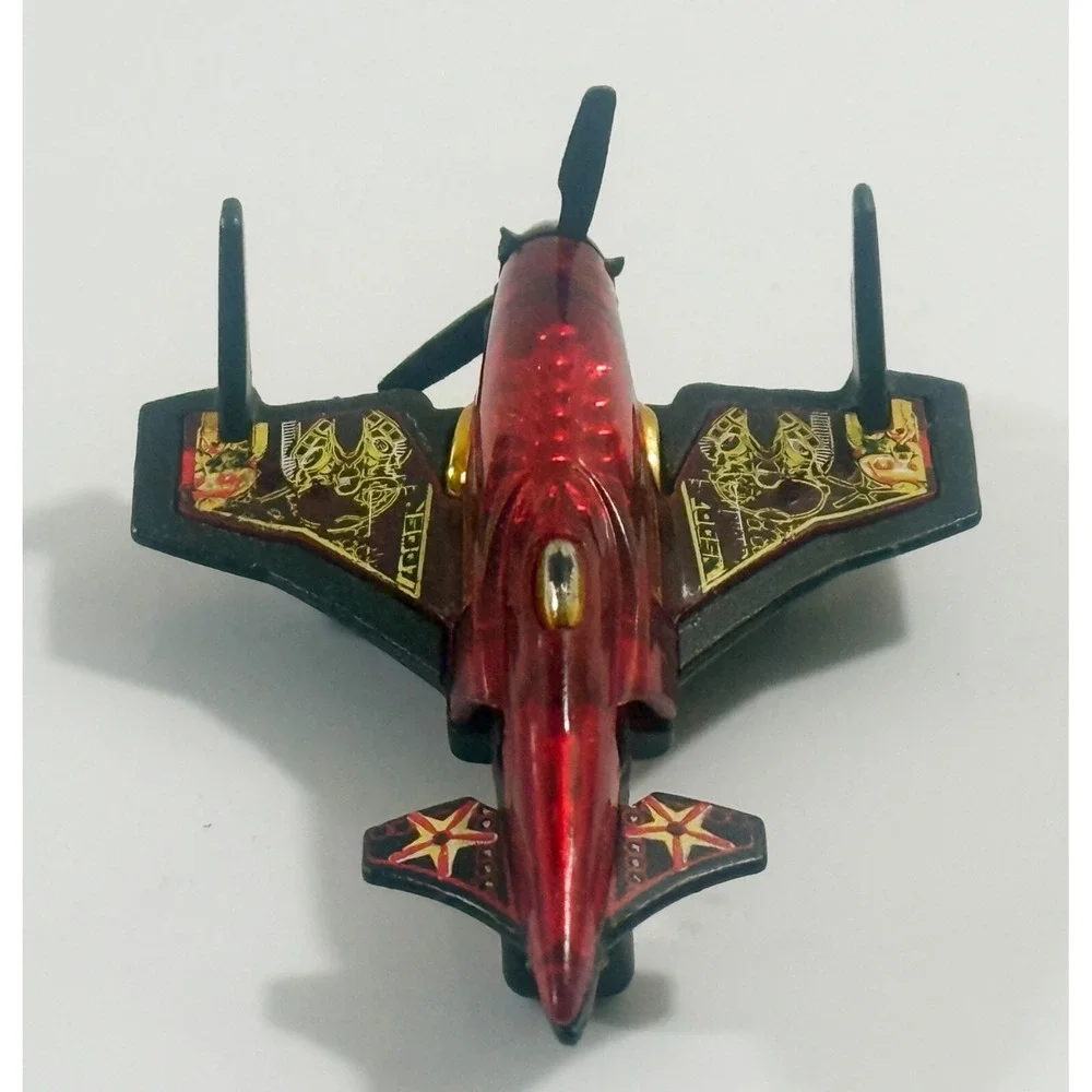 Hot Wheels Red Metal Die-cast Jet Poison Arrow Airplane Aircraft SEE DESCRIPTION